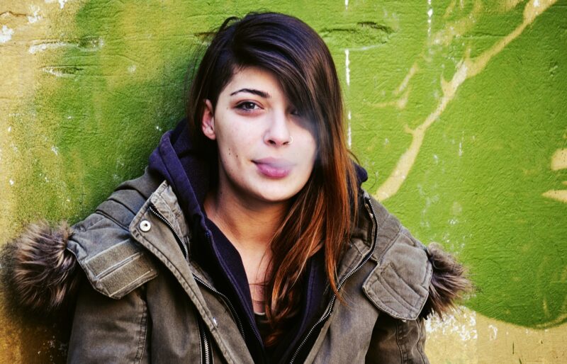 Woman Smoking Nz3
