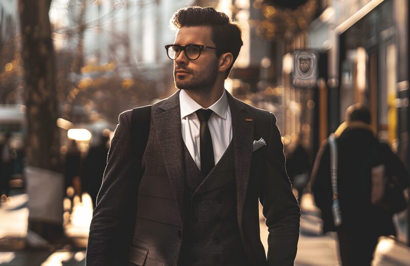 Businessman On Street