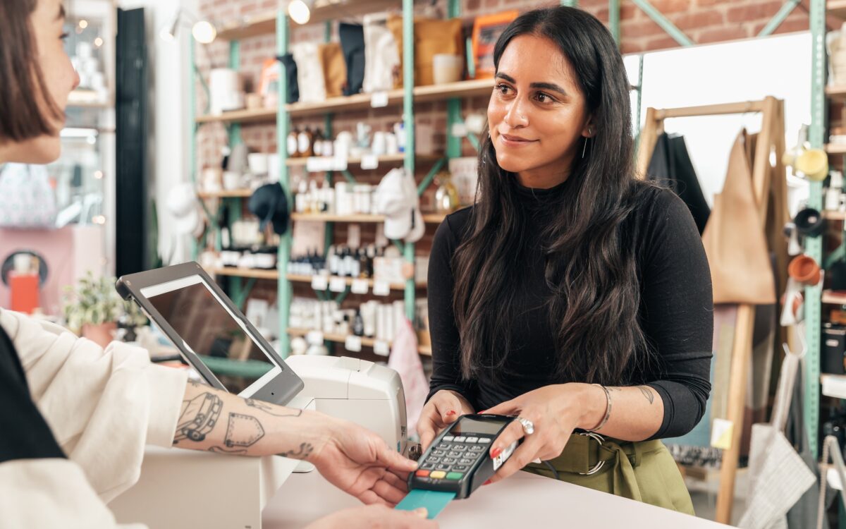 Cashier Woman