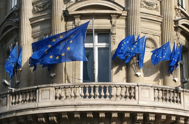 Eu Building Flags