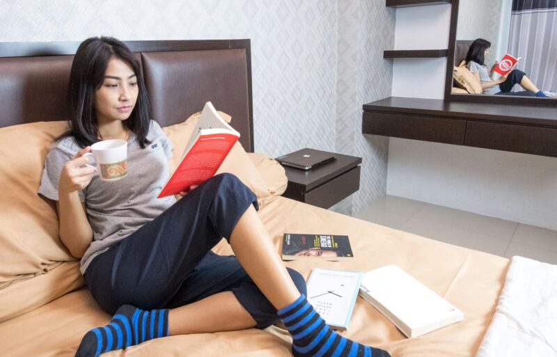 Girl Reading Book