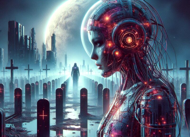Ai futurisztikus temeto