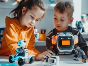 Ai kis robot szerelo gyerekek