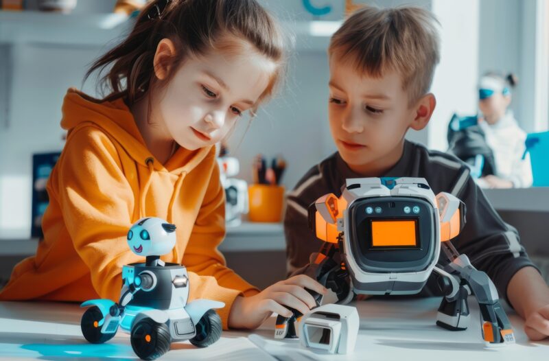 Ai kis robot szerelo gyerekek