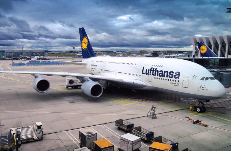 Utazas lufthansa repulogep