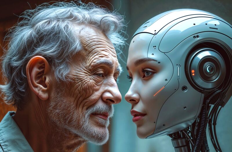 Ai idos ember fiatal szexrobot