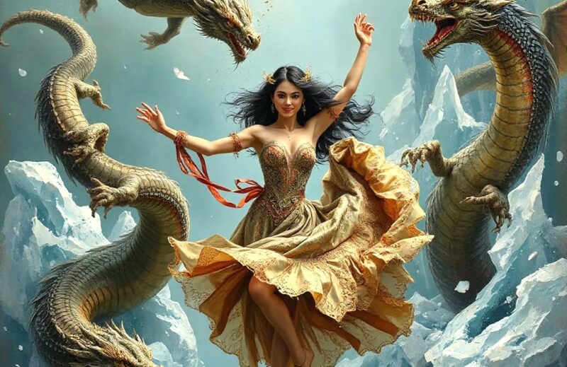 Ai lany viaskodik kigyokkal