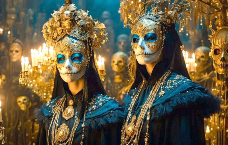 Ai okkultista maszkos balozok