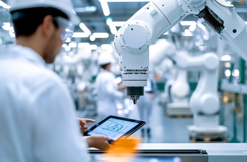 Ai munka robotika termeles gyartas