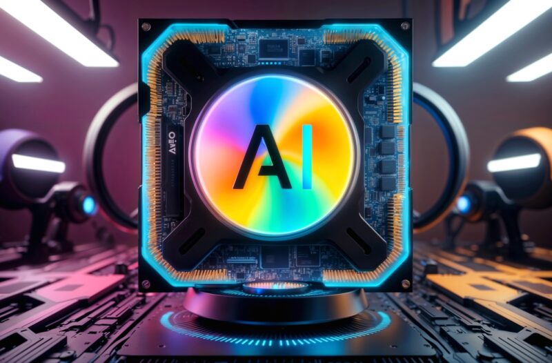 Ai logo chip