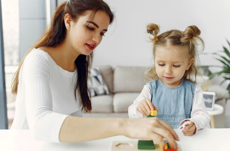 Autista kislany foglalkozas