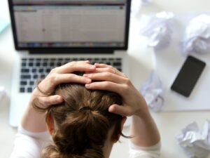 Munka nem tudok produktiv lenni