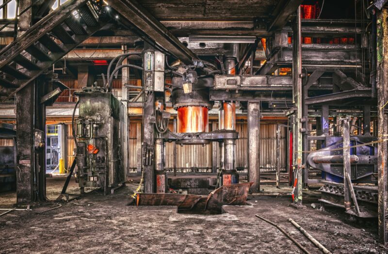 Rozsdasodo gyari apparatus