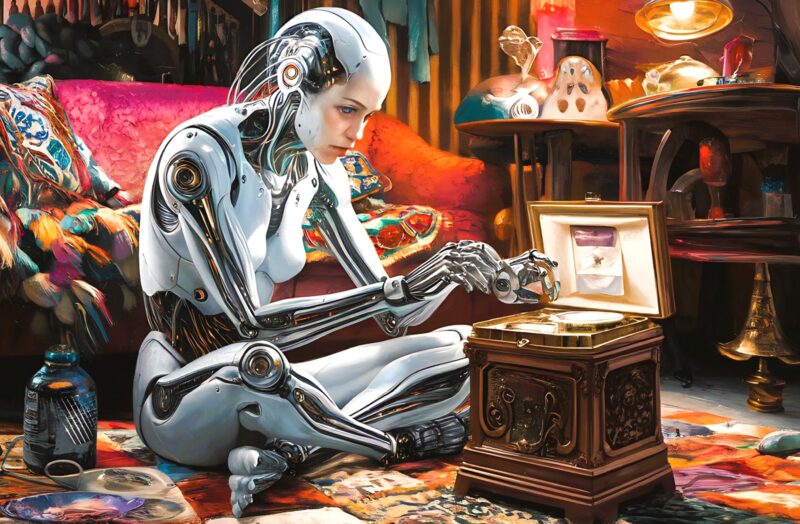 Ai android zenet hallgat