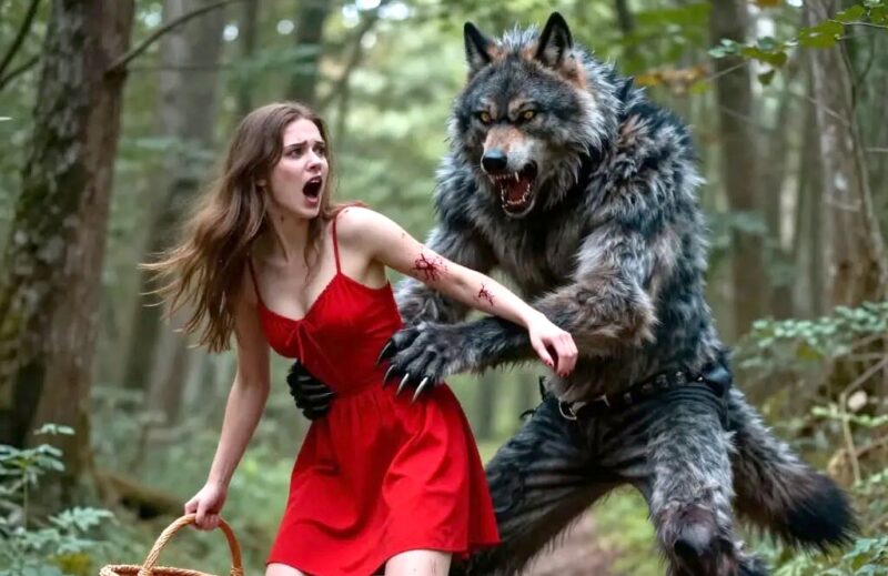 Ai piroskat elkapja a farkas