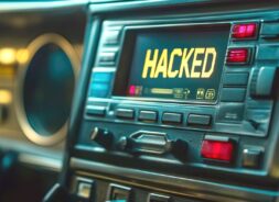 Auto radio hacked